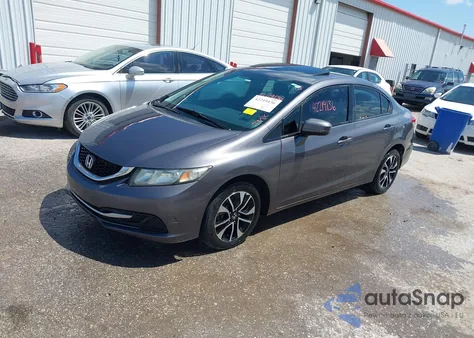 2014 Honda Civic Ex z USA, uszkodzony, nr VIN 19XFB2F89EE066848